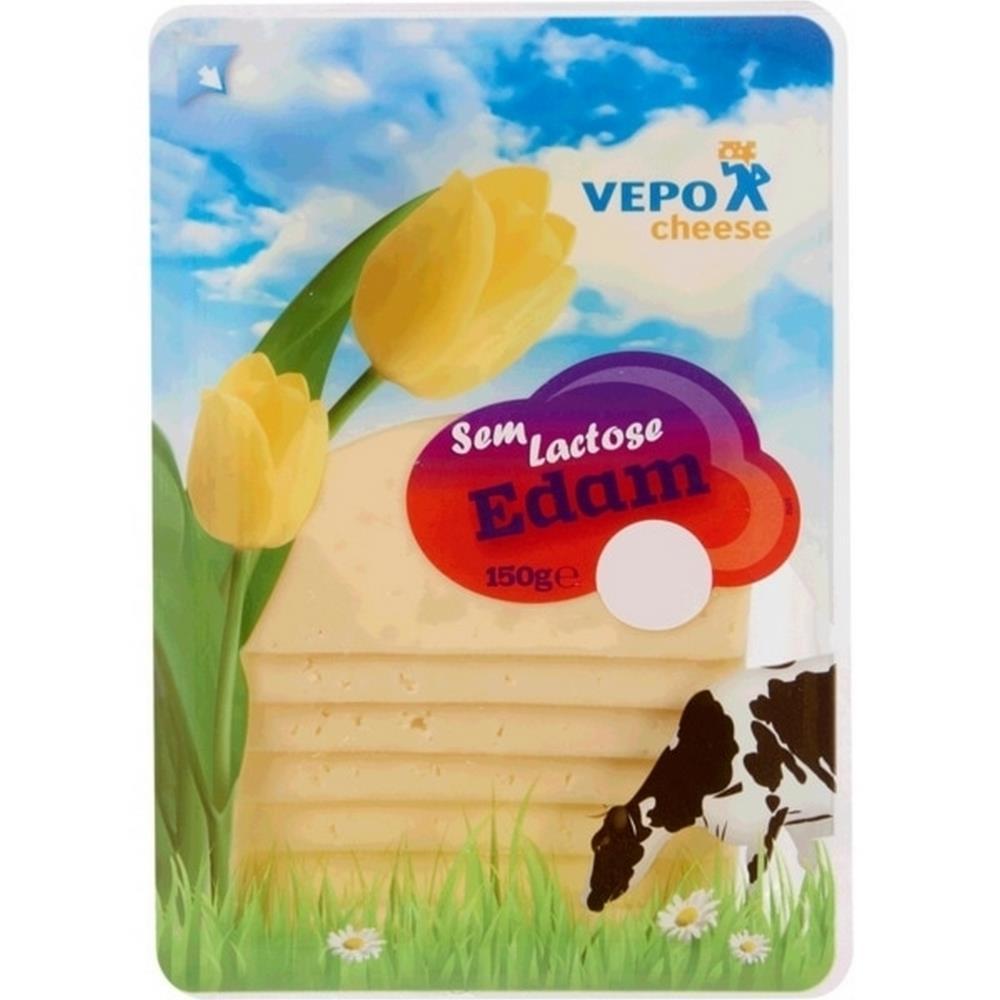 Queijo Edam Fatias Sem Lactose Vepo cheese 150g