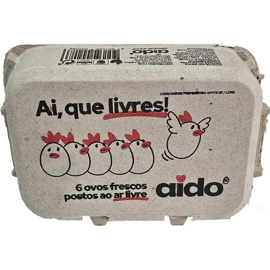 Free Range Peasant Eggs 6Un