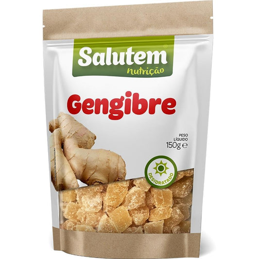 Gengibre Em Cubos Salutem 150G