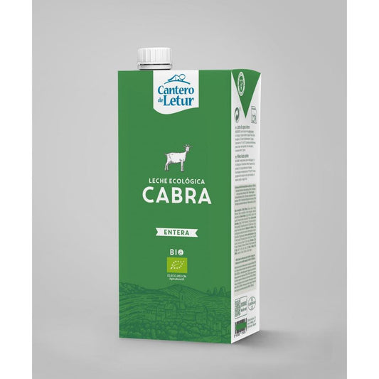 Organic Pasteurized Full Fat Goat Milk 1L