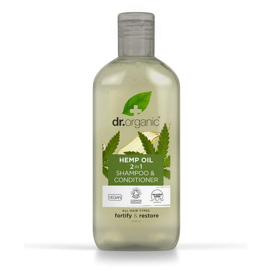 Dr.Organic Hemp Shampoo And Conditioner 2 in 1 250ml