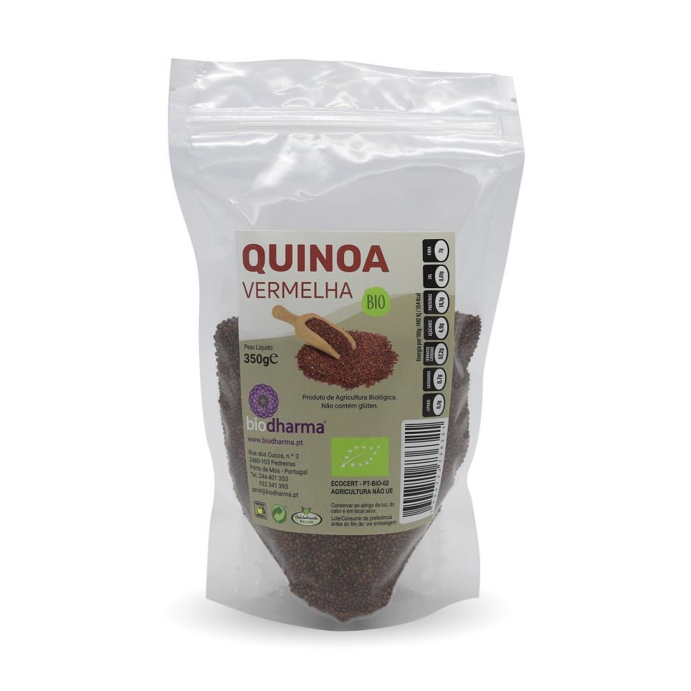Quinoa Vermelha Bio Biodharma 350g