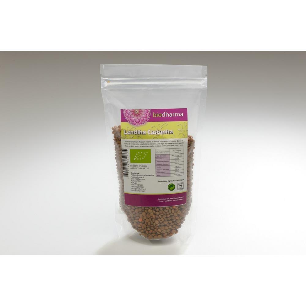 Lentilha Castanha Bio Biodharma 500g