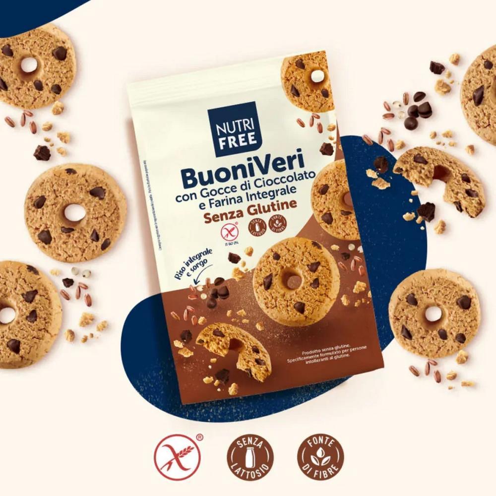 Biscoitos Buoniveri Integral Sem Gluten Nutri Free 250