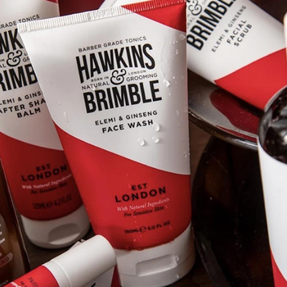 Gel De Limpeza Facial Para Homens Hawkins & Brimble 150ml