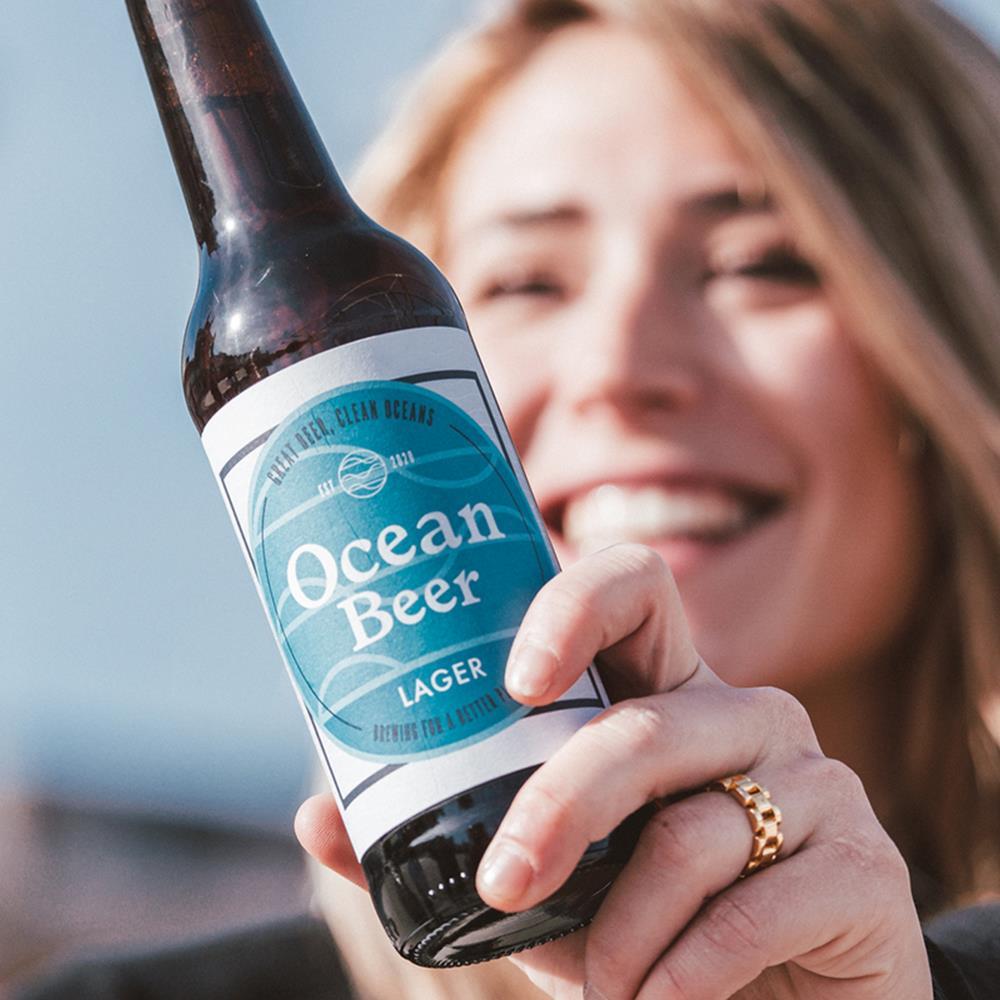 Ocean Beer Lager alc 4.8% vol 330ml