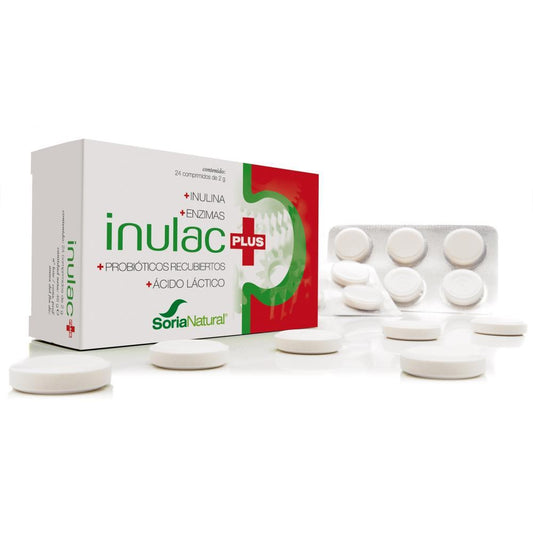 Inulac Plus Soria Natural 24 Sucking Pills