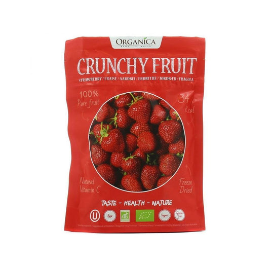 Organic Freeze Dried Strawberries 12G