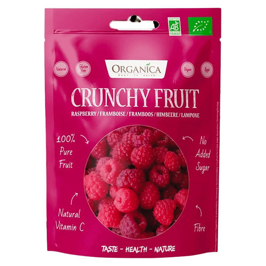 Organic Freeze Dried Raspberries 12G