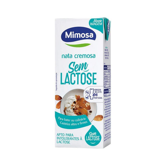 Nata Cremosa Sem Lactose Mimosa 200ml