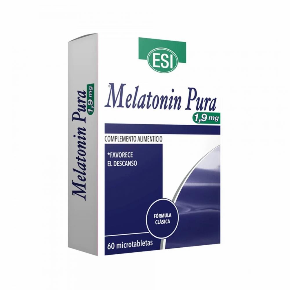 Melatonina Pura 1,9mg ESI 60 Comprimidos