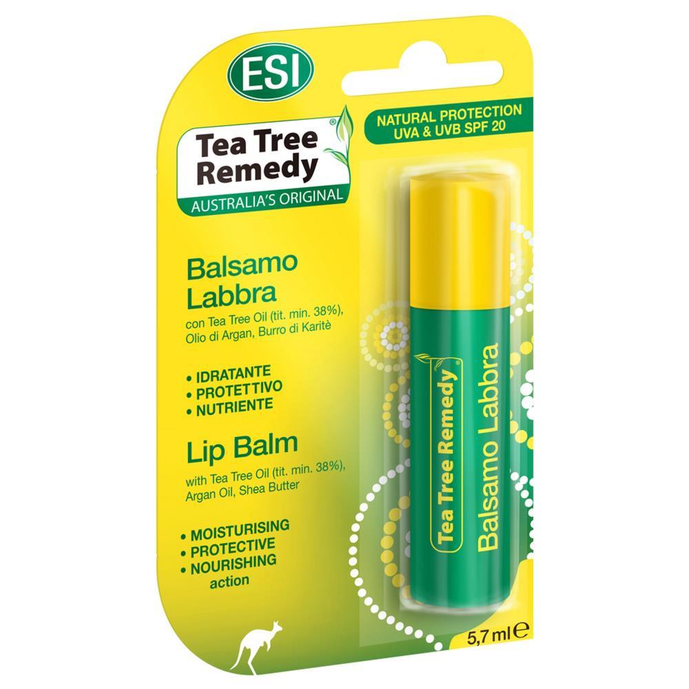 Bálsamo Labial De Tea Tree ESI 5.7ml