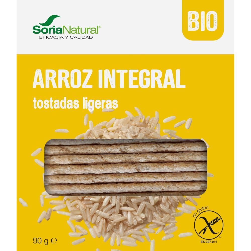 Brown Rice Toasts Soria Natural Bio 95g