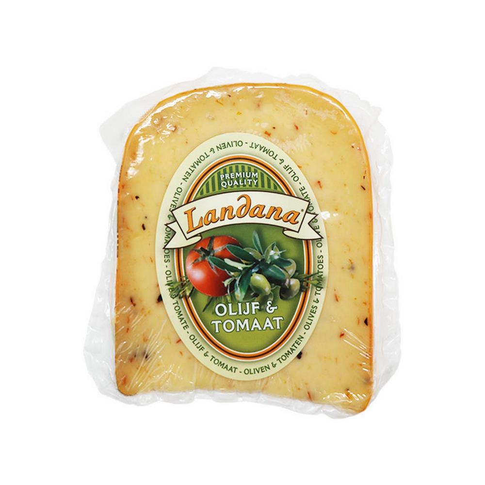 Gouda Cheese With Tomatoes And Landana Olives 200g