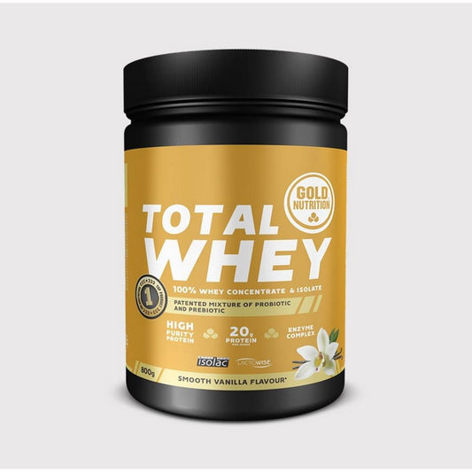 Total Whey Vanilla Gold Nutrition 800g