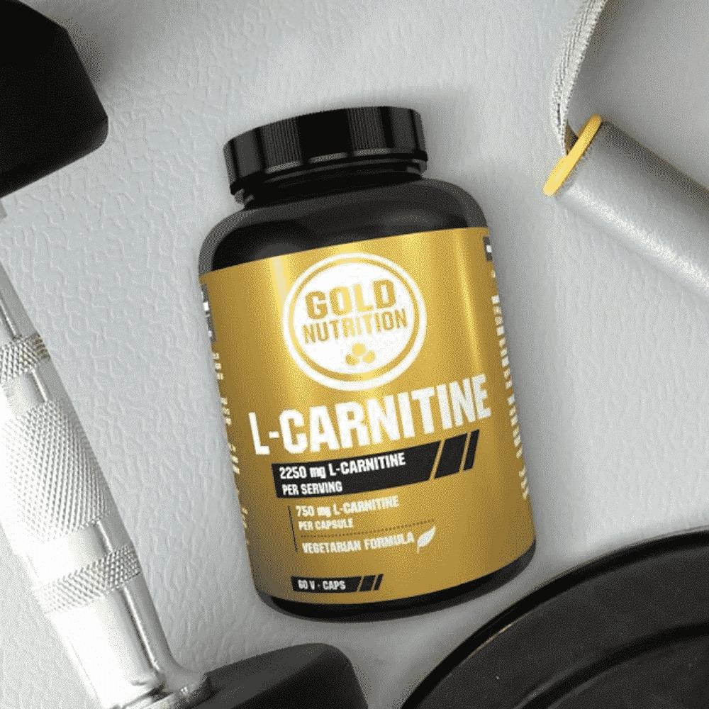 L-Carnitine 750 Mg Gold Nutrition 60 Cápsulas