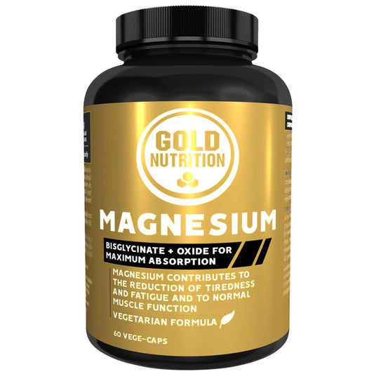 Magnesium 600 Mg Gold Nutrition 60 Capsules