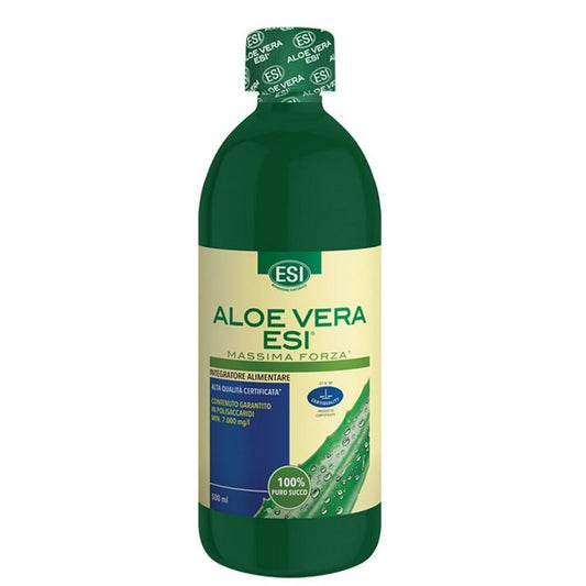 Aloe Vera Juice Maximum Strength ESI 500ml