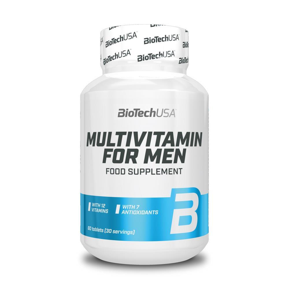 BioTech USA Men's Multivitamins 60 Pills