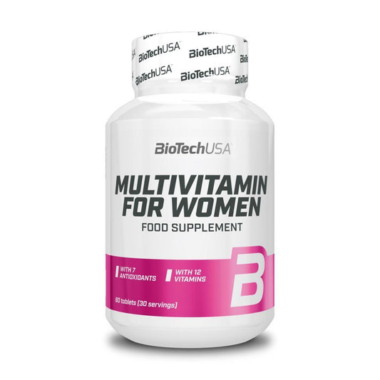 Multivitaminas Para Mulher BioTech USA 120 Comprimidos