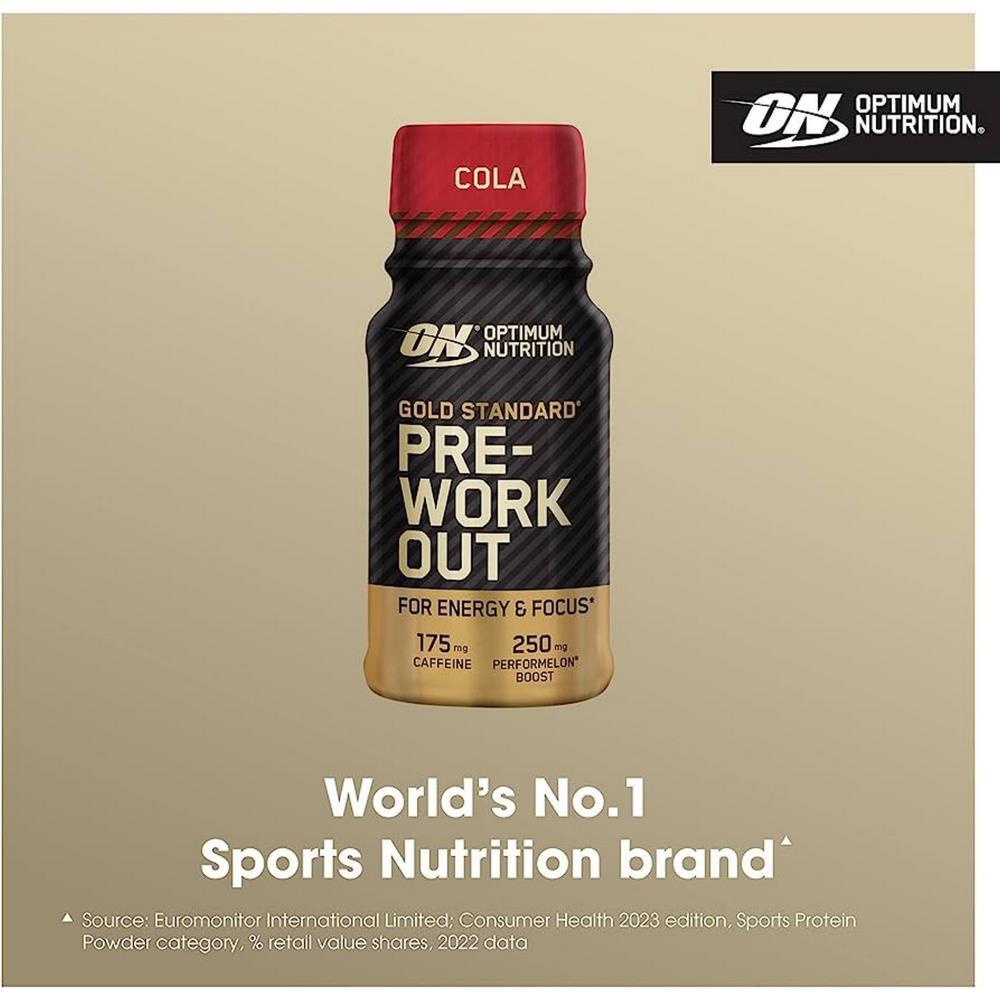 Gold Standard PreWorkout Shot Optimum Nutrition 60ml Bomercado