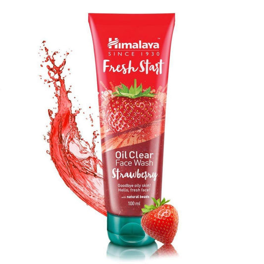 Fresh Start Oil Clear Strawberry Facial Cleansing Gel 100ml