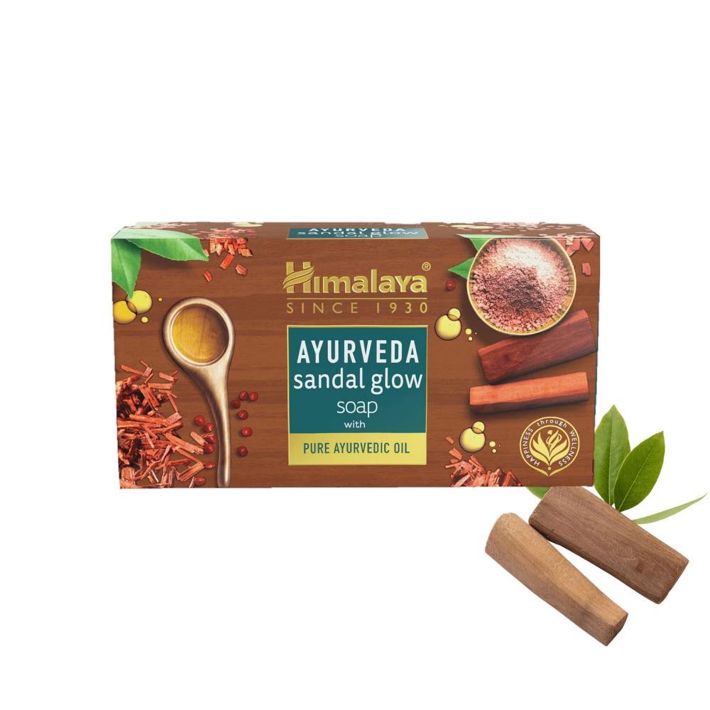 Sabonete Ayurveda Sandália Ayurveda Glow Himalaya 125g