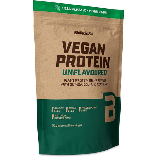 Vegan Protein Sabor Neutro BioTech USA 500g