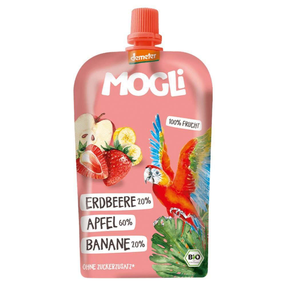 Mogli Apple, Banana and Strawberry Smoothie 120g Sachet