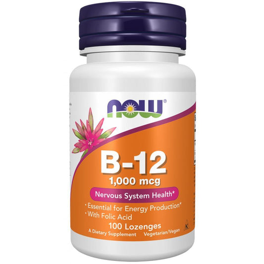 Vitamin B12 1000mcg Now Foods 100 Cápsulas