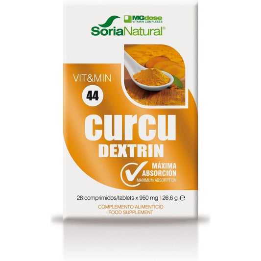 44 Curcu Dextrin Soria Natural 28 comprimidos