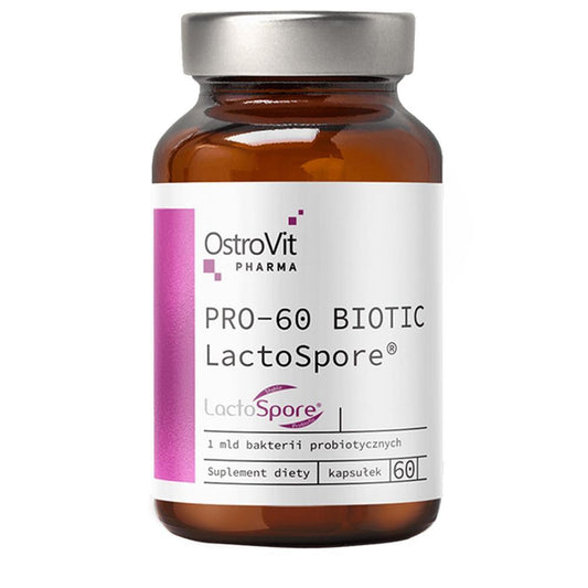 Pro-60 Biotic LactoSpore Ostrovit 60 Cápsulas