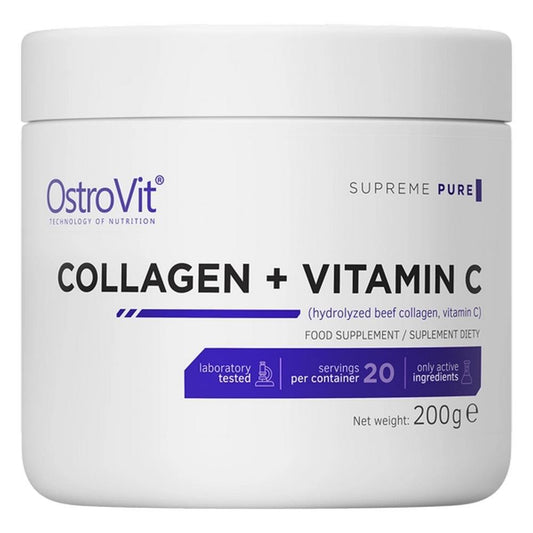 Supreme Pure Collagen Com Vitamin C Ostrovit 200g