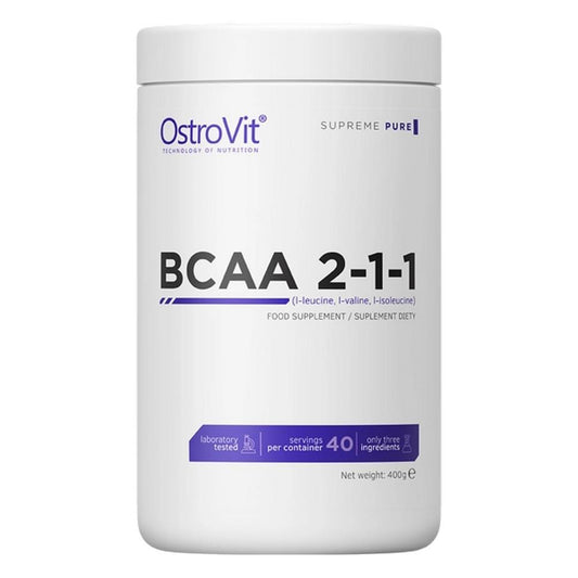 BCAA 2-1-1 Supreme Pure Neutral Flavor Ostrovit 400 g