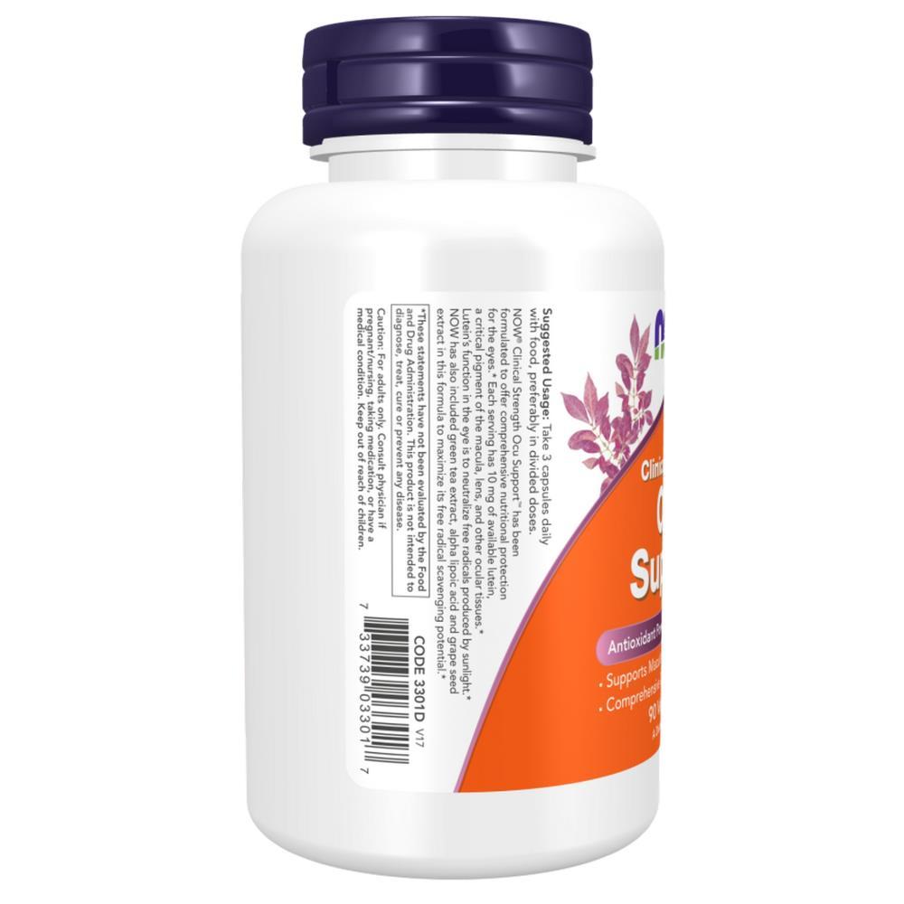 Ocu Support Clinical Strength Now Foods 90 Capsules