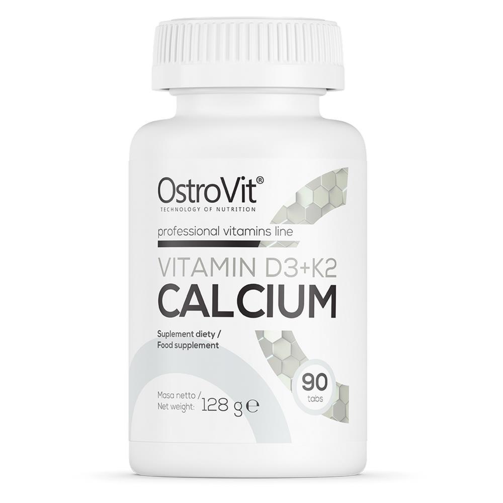 Vitamin D3 + K2 + Calcium 90 Tablets