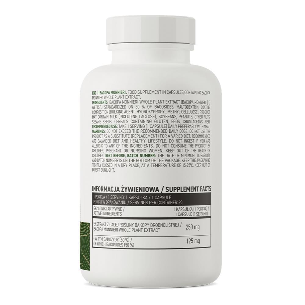 Bacopa Monnieri Ostrovit 90 Comprimidos