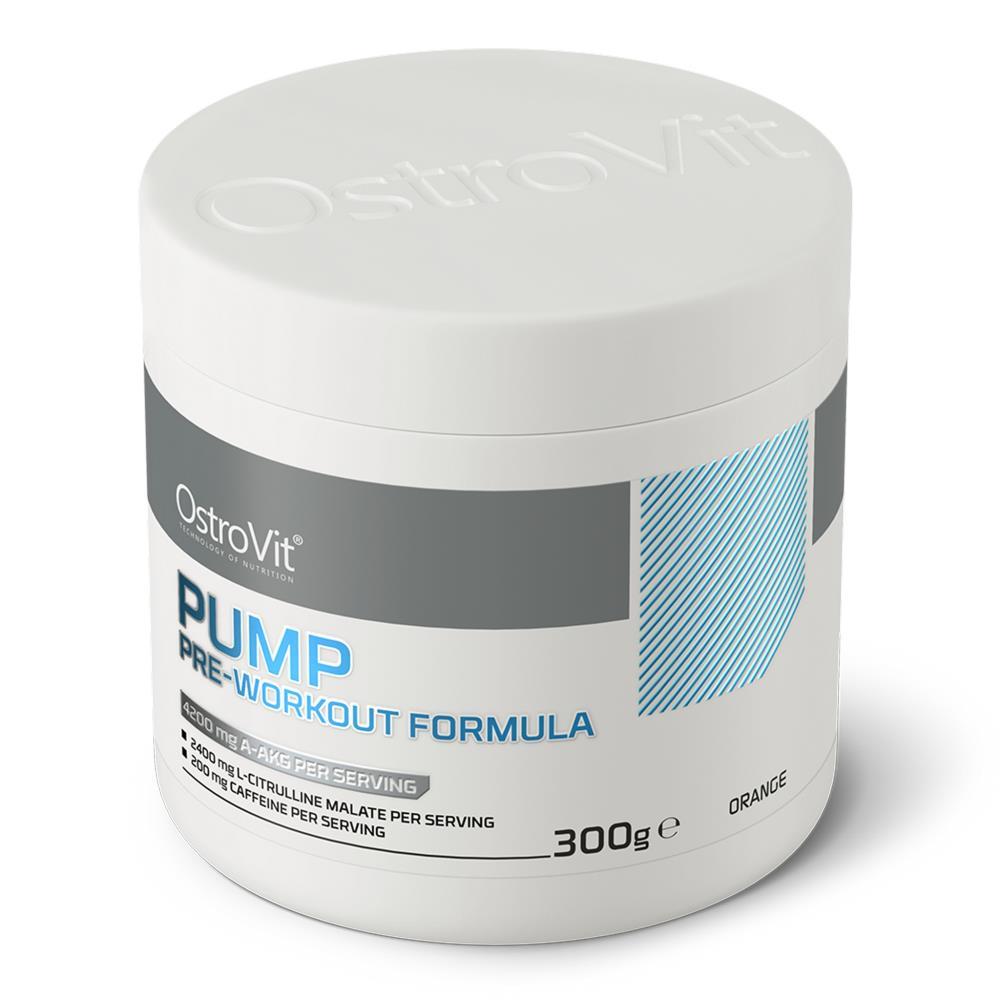 Pump Pre-Workout Formula Orange Flavor Ostrovit 300g