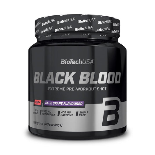 Black Blood NOX+ Blue Grape Pre-Workout BioTech USA 330g