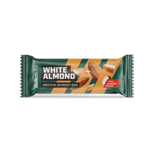 Protein Dessert Bar White Almond BioTech USA 50g