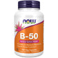 Vitamina B-50 Now Foods 100 Cápsulas