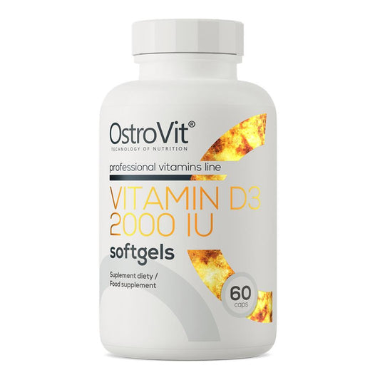 Vitamin D3 2000 IU softgels Ostrovit 60 Capsules