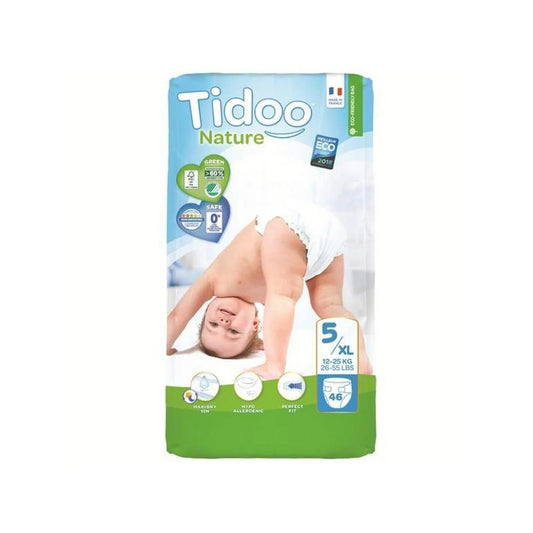 Tidoo Eco Diaper 5XL 11-25Kg 46Un