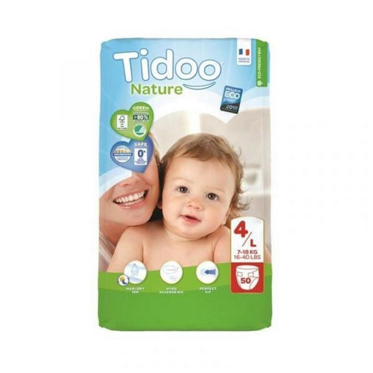 Tidoo Eco Diaper 4L 7-18Kg 50Un