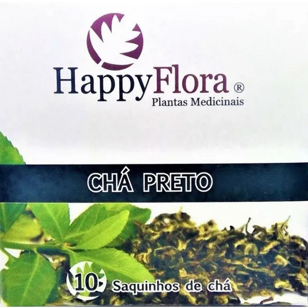 Chá Preto HappyFlora 10 Saquetas