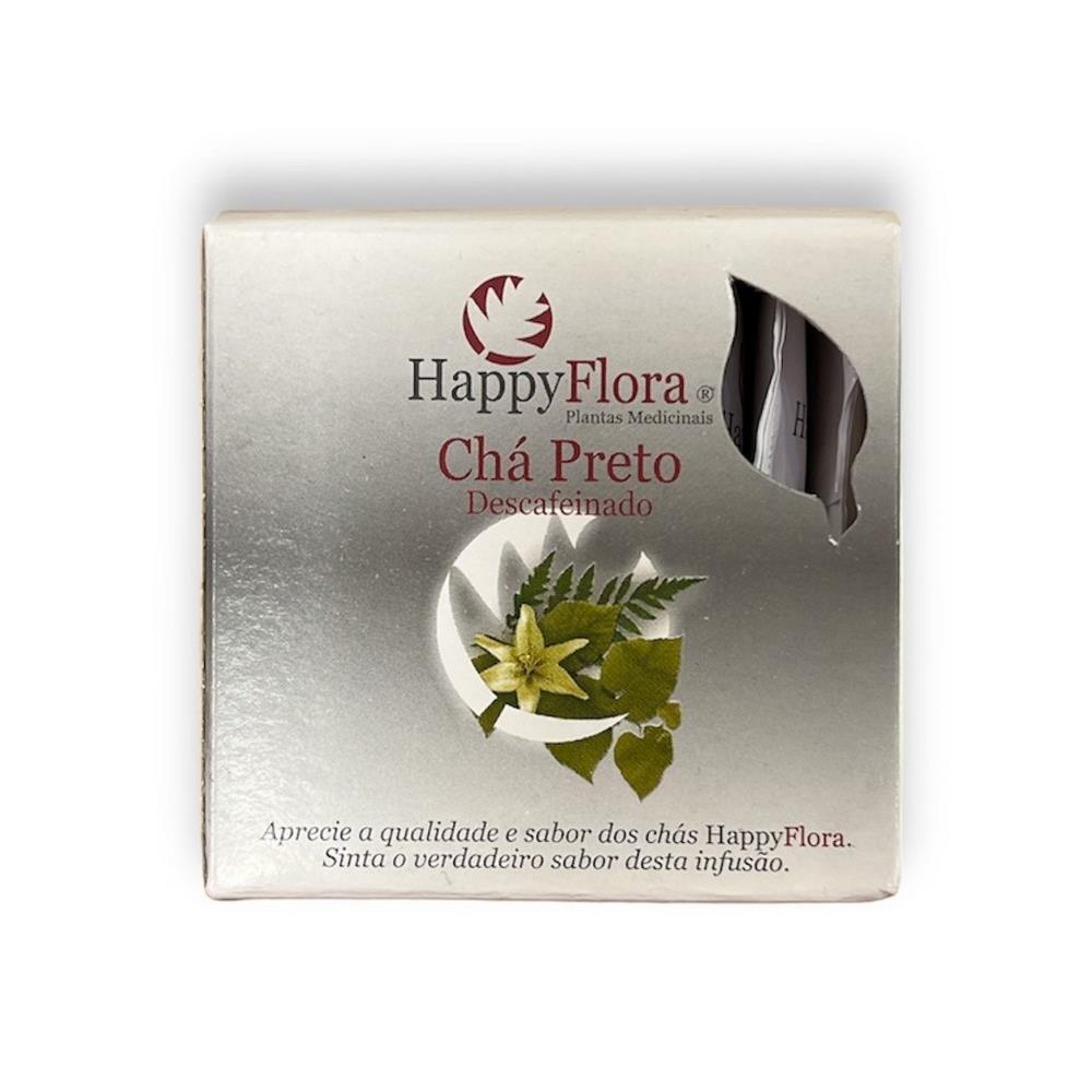 Chá Preto Descafeinado HappyFlora 10 Saquetas