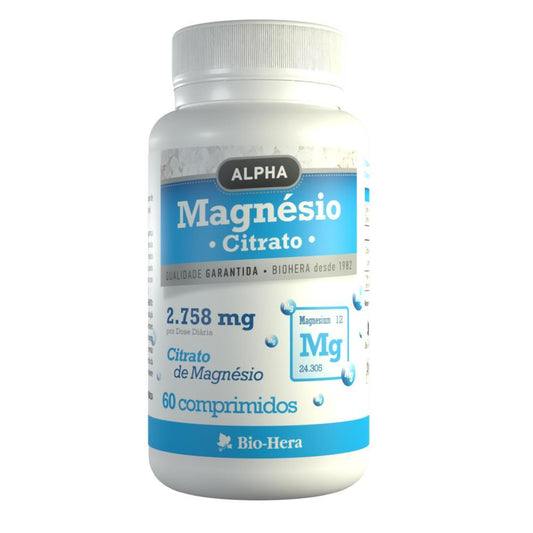 Alpha Citrate Magnesium 60 Tablets