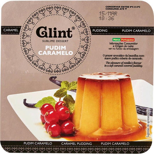 Glint Caramel Pudding Pack 4 X100g
