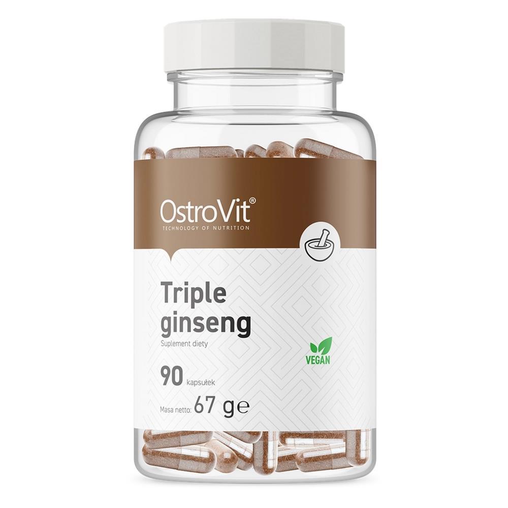 Triple Ginseng Ostrovit 90 Cápsulas