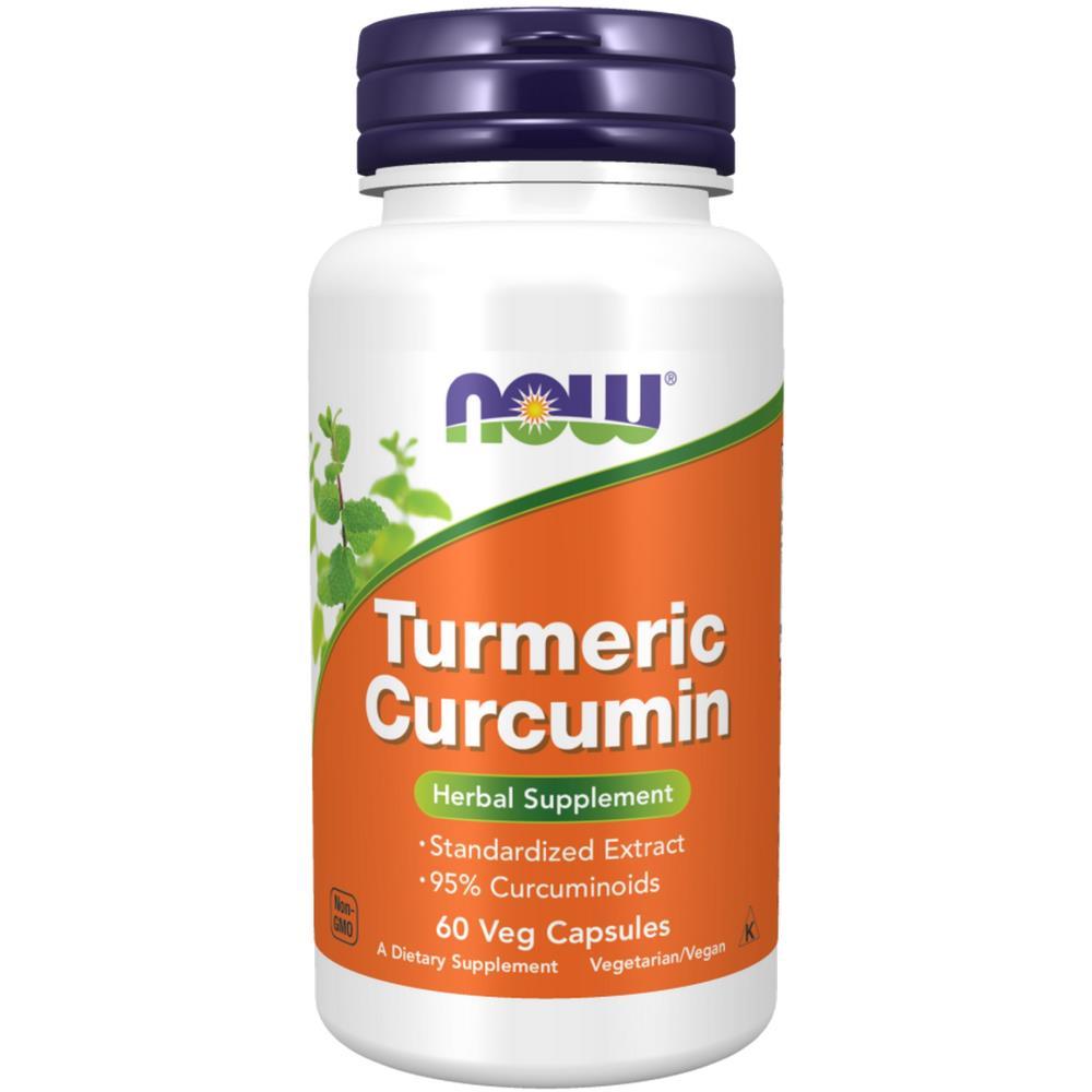Turmeric Curcumin Now Foods 60 Capsules